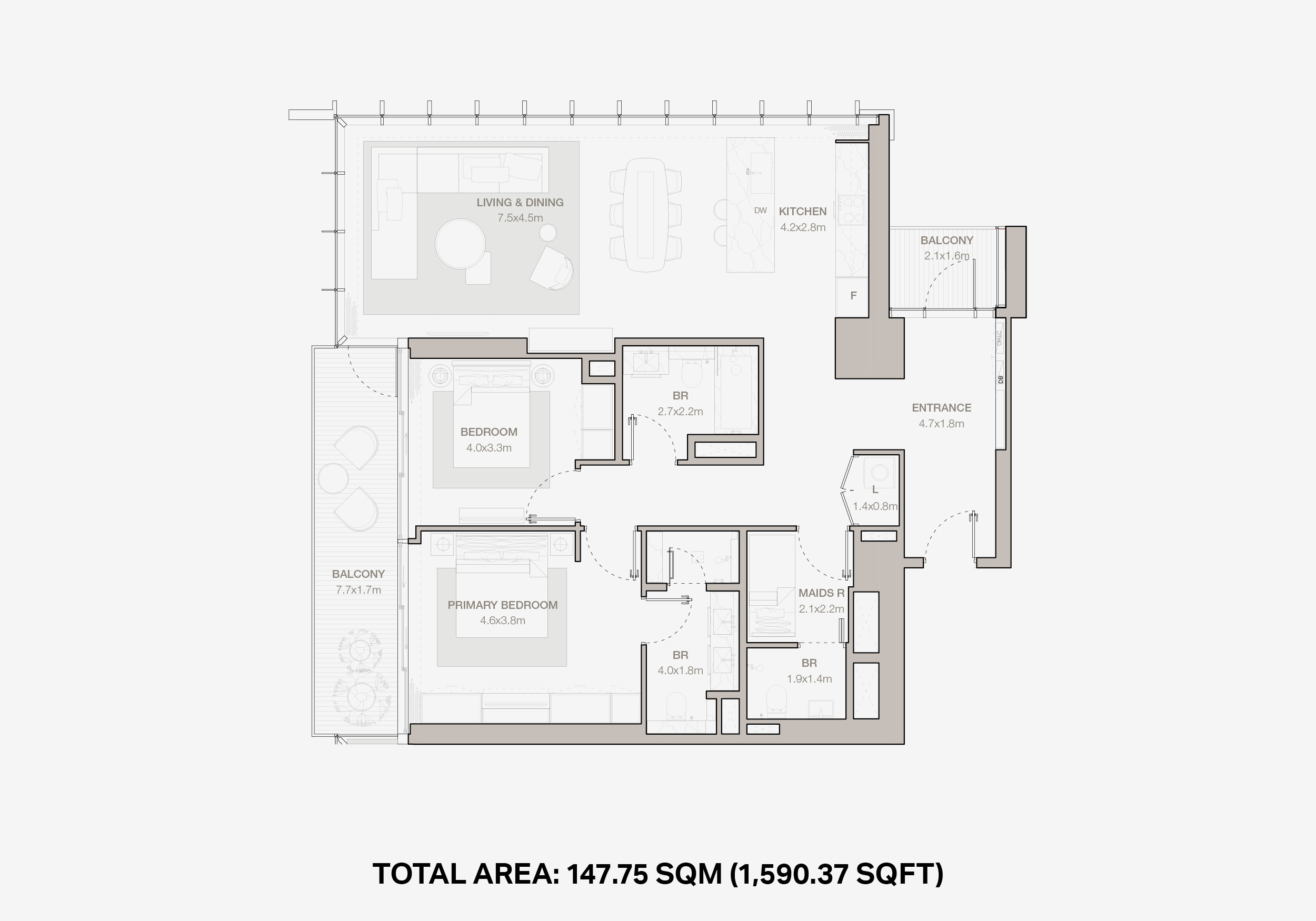 2 Bedroom